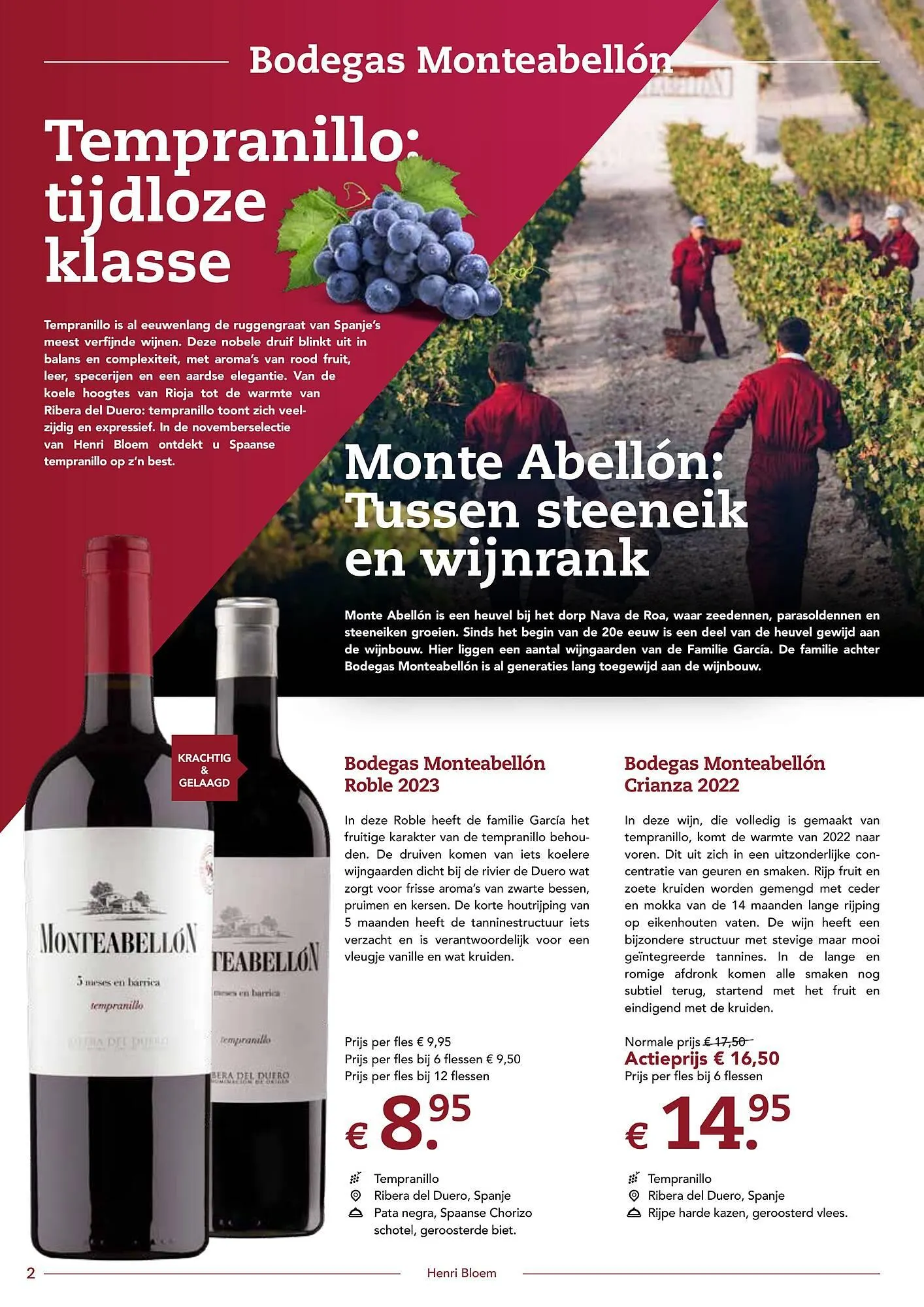 Henri Bloem folder van 1 november tot 30 november 2025 - Folder pagina 2