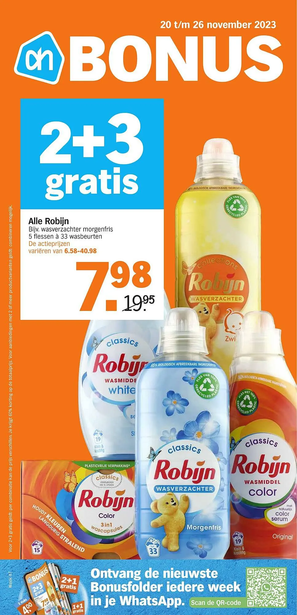 Albert Heijn folder week 47 van 20 november tot 26 november 2023 - Folder pagina 1