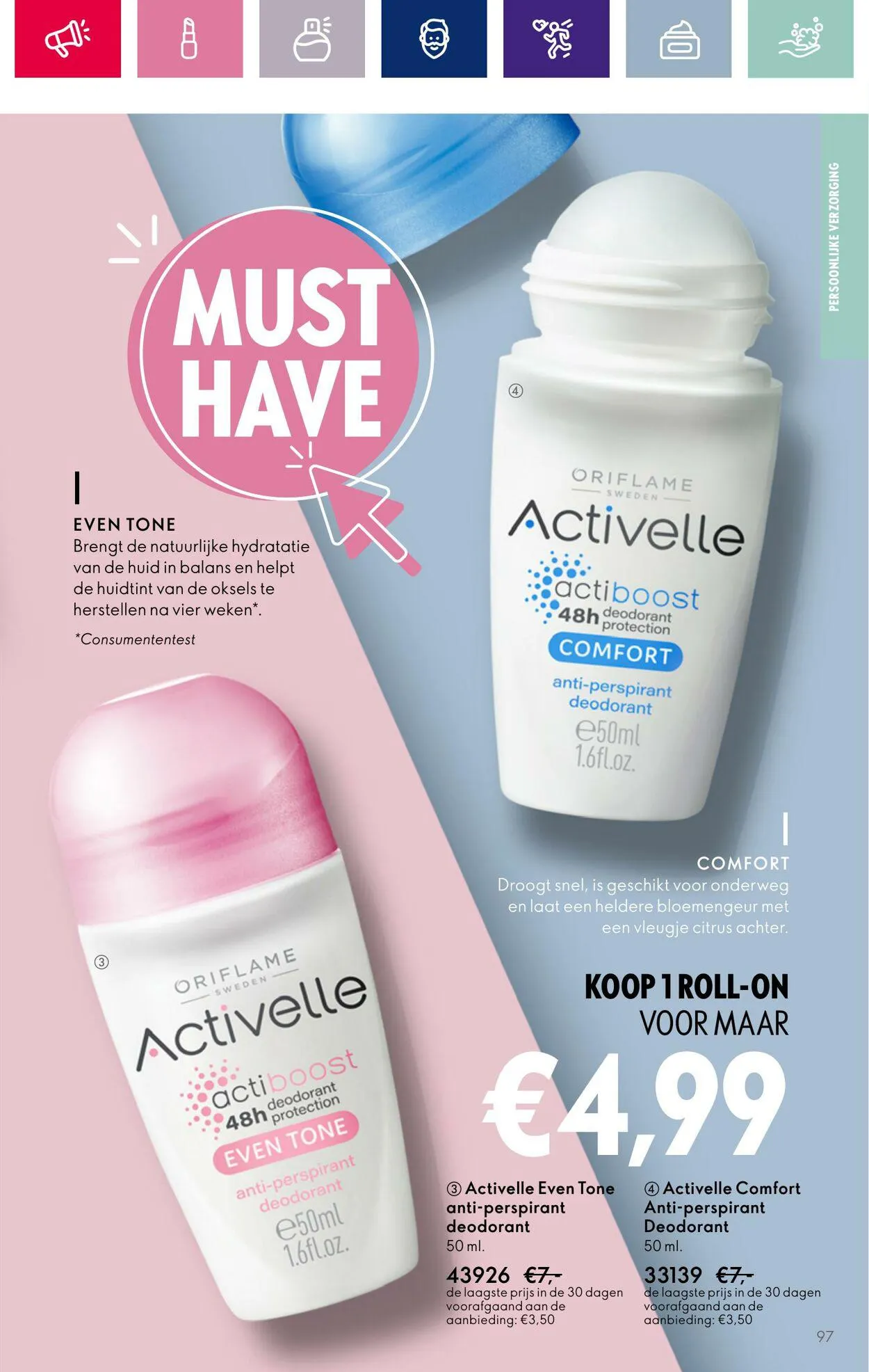 Oriflame Actuele folder van 29 november tot 19 december 2023 - Folder pagina 97