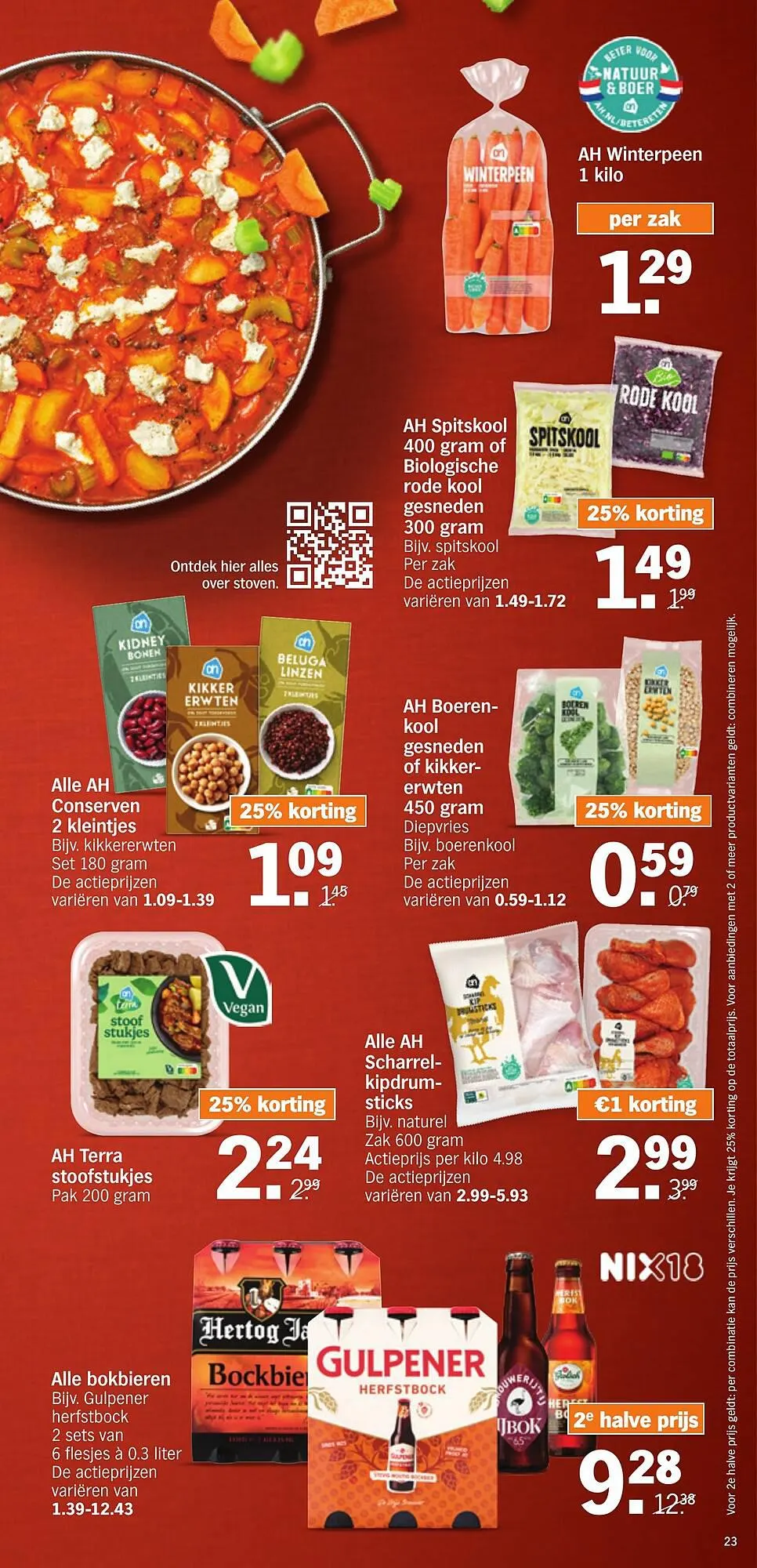 Albert Heijn folder week 39 van 25 september tot 1 oktober 2023 - Folder pagina 23