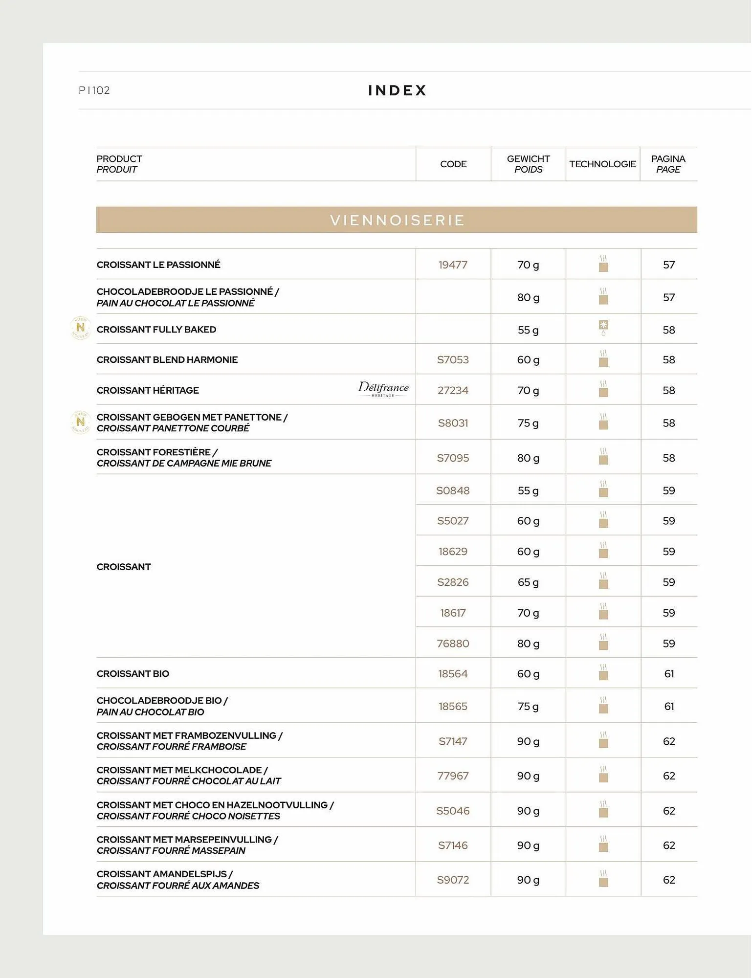 Delifrance folder van 1 maart tot 31 december 2023 - Folder pagina 102