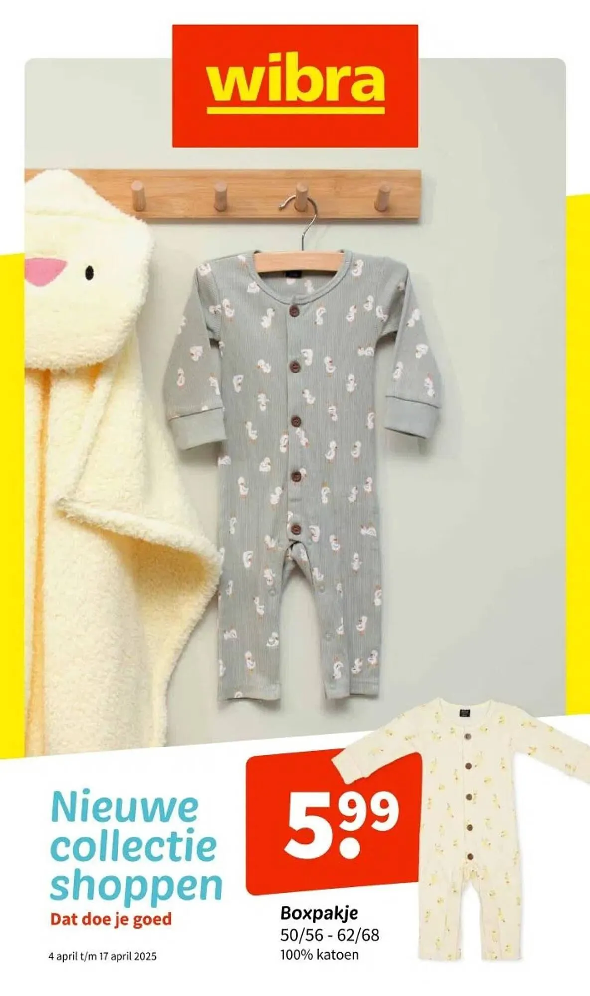 Wibra folder van 4 april tot 17 april 2025 - Folder pagina 1