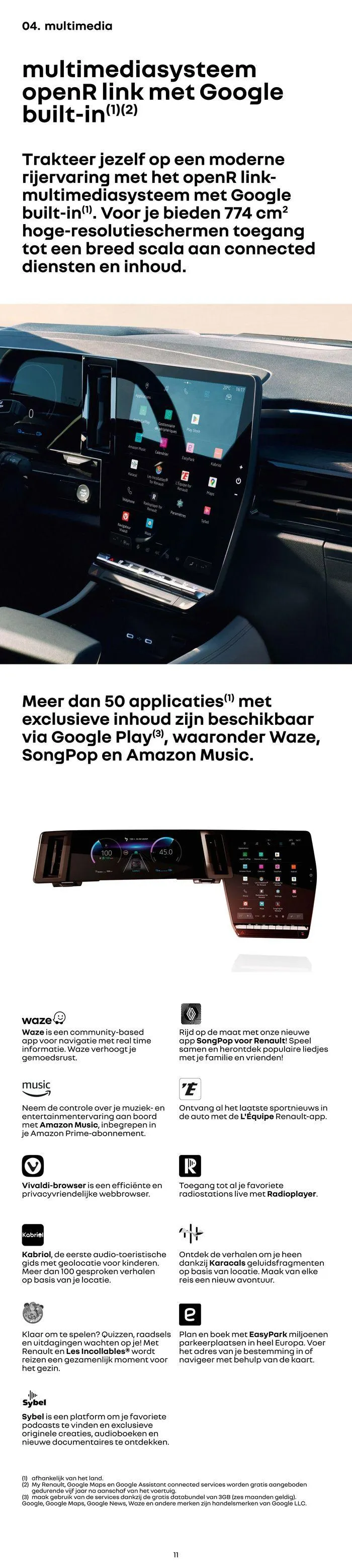 Renault Nieuwe Espace E-Tech Full Hybrid van 17 november tot 17 november 2024 - Folder pagina 11