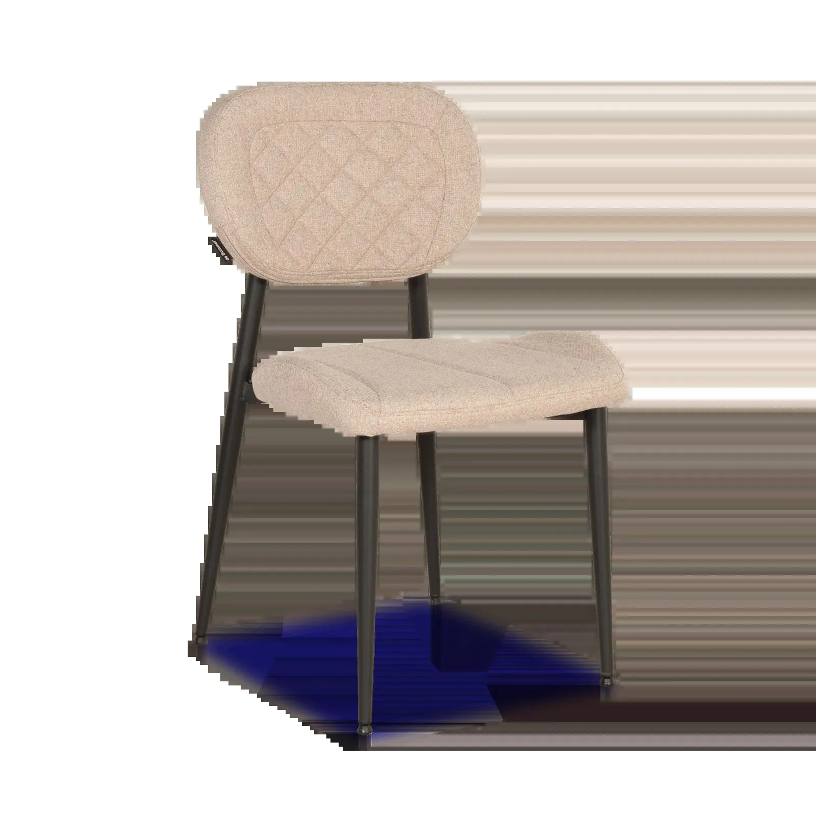 Eetkamerstoel Puck - Barrel Creme (OP=OP)