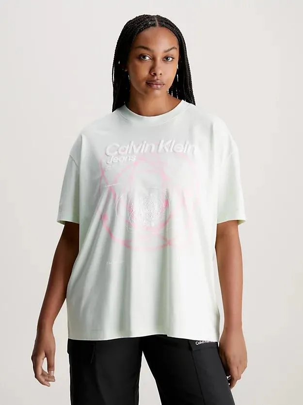 Oversized T-shirt met print