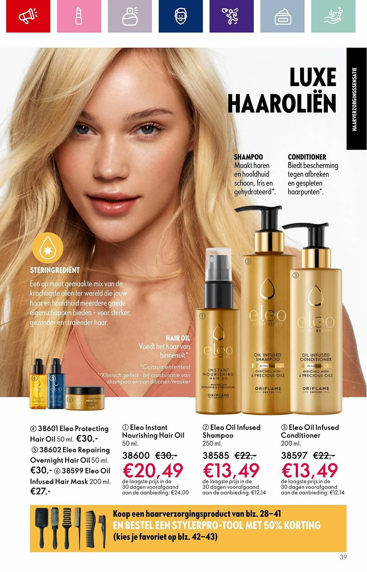 Oriflame folder van 12 september tot 3 oktober 2023 - Folder pagina 39