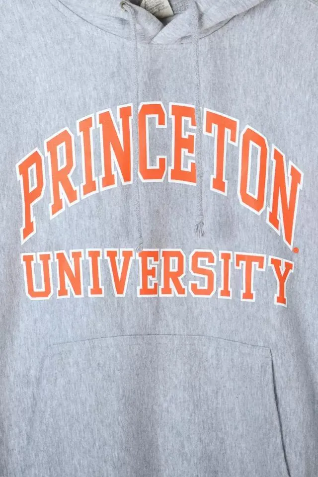Vintage 90s Princeton Reverse-Weave Hoodie
