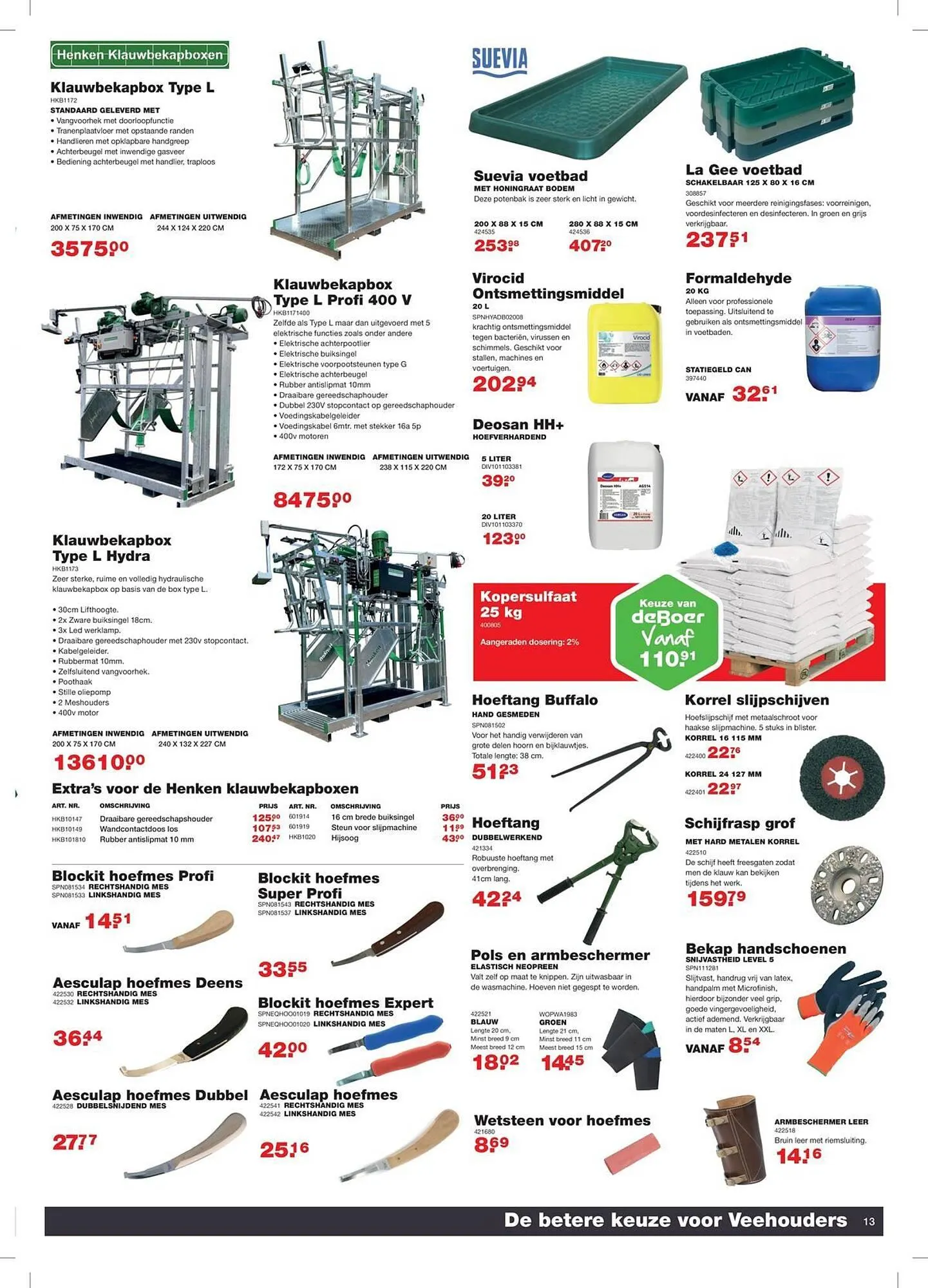 De Boer Drachten folder van 24 oktober tot 31 maart 2026 - Folder pagina 13