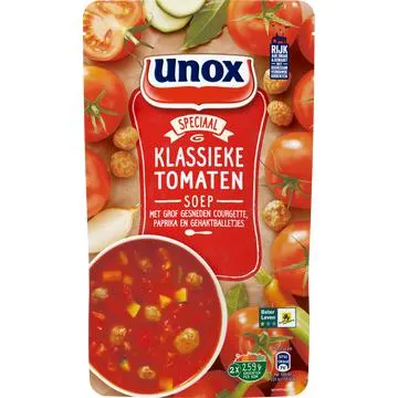 Unox Smaakfavoriet Soep In Zak Klassieke Tomaten 570ml
