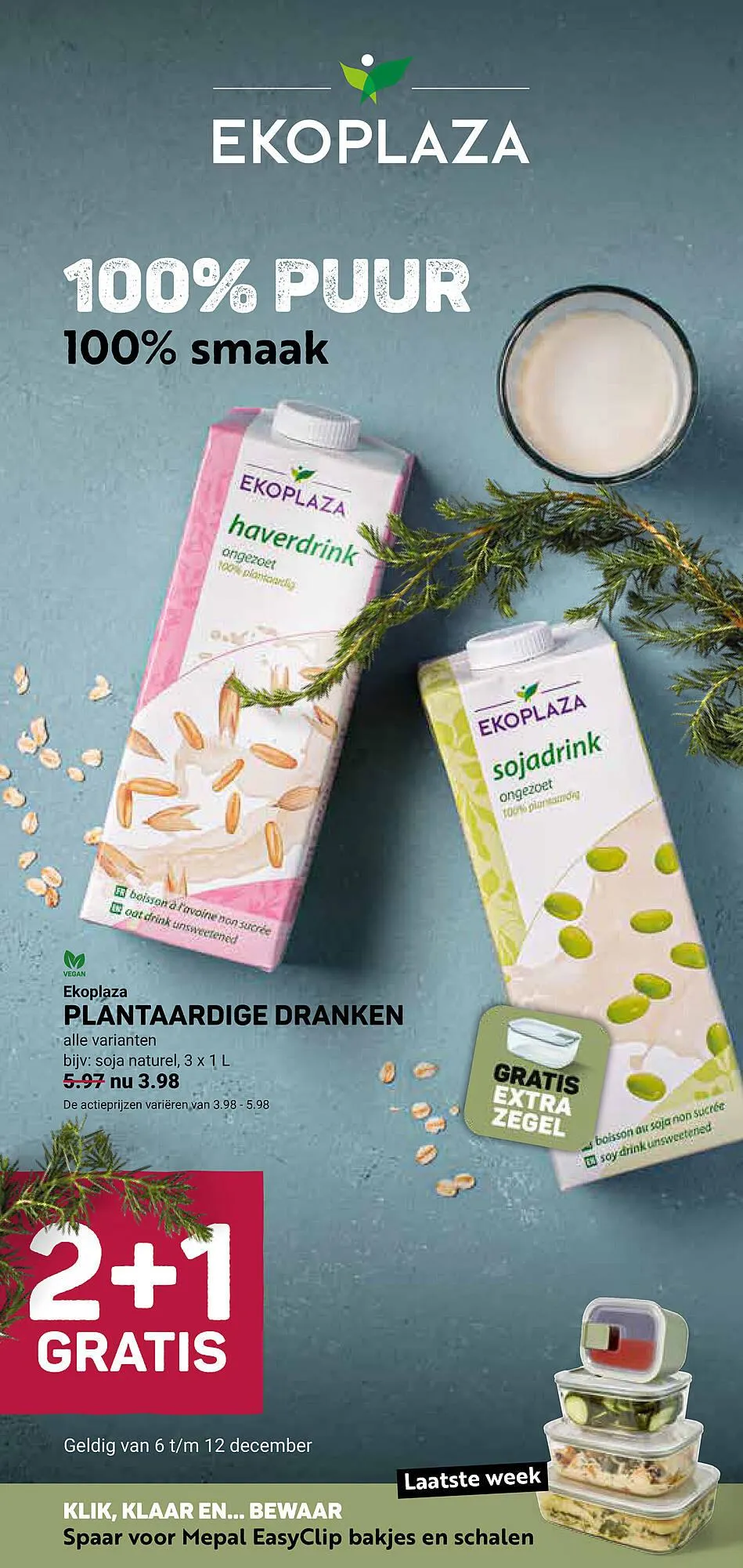 Ekoplaza folder van 6 december tot 12 december 2023 - Folder pagina 1