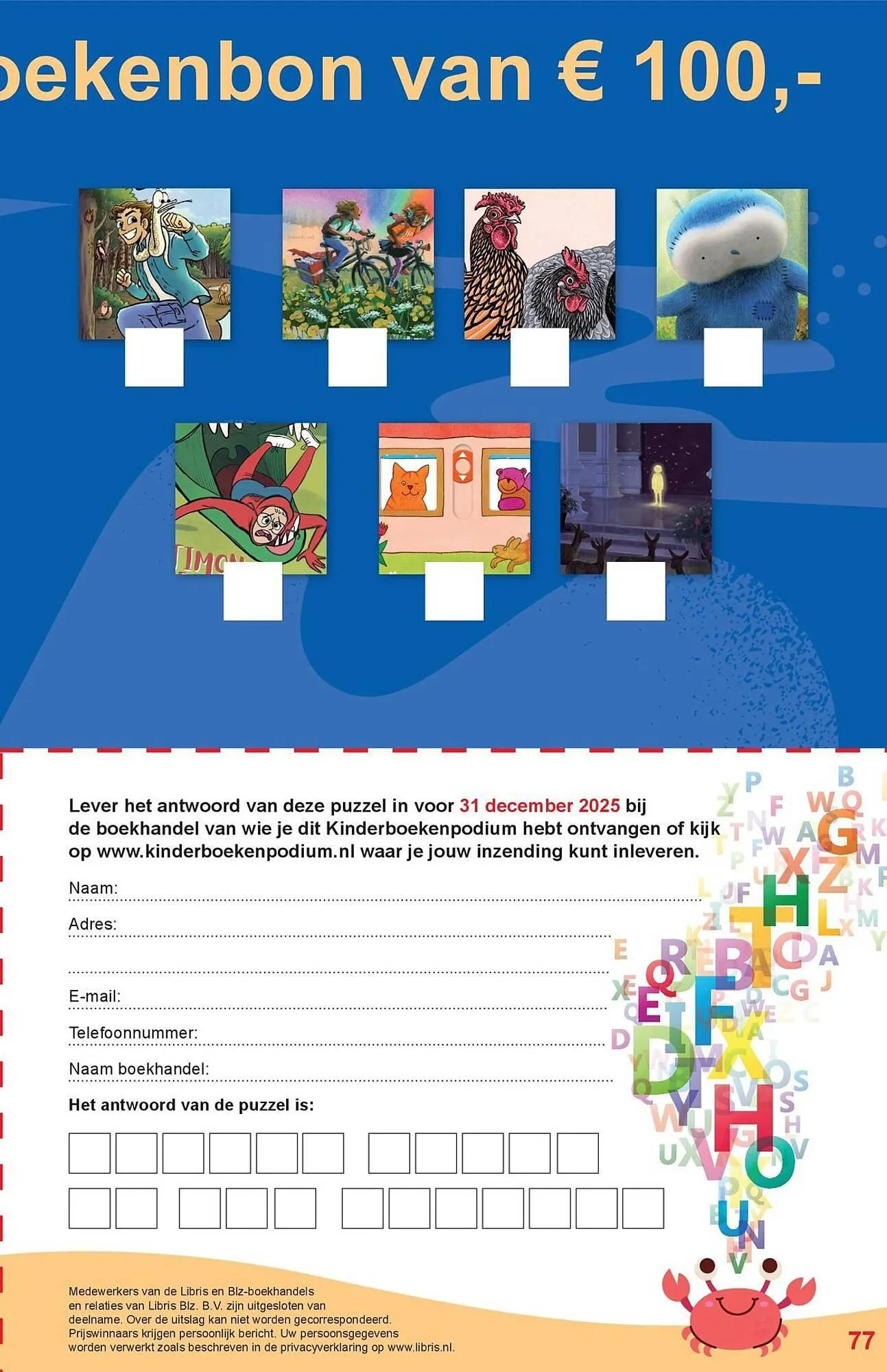Libris folder van 1 oktober tot 31 december 2025 - Folder pagina 77