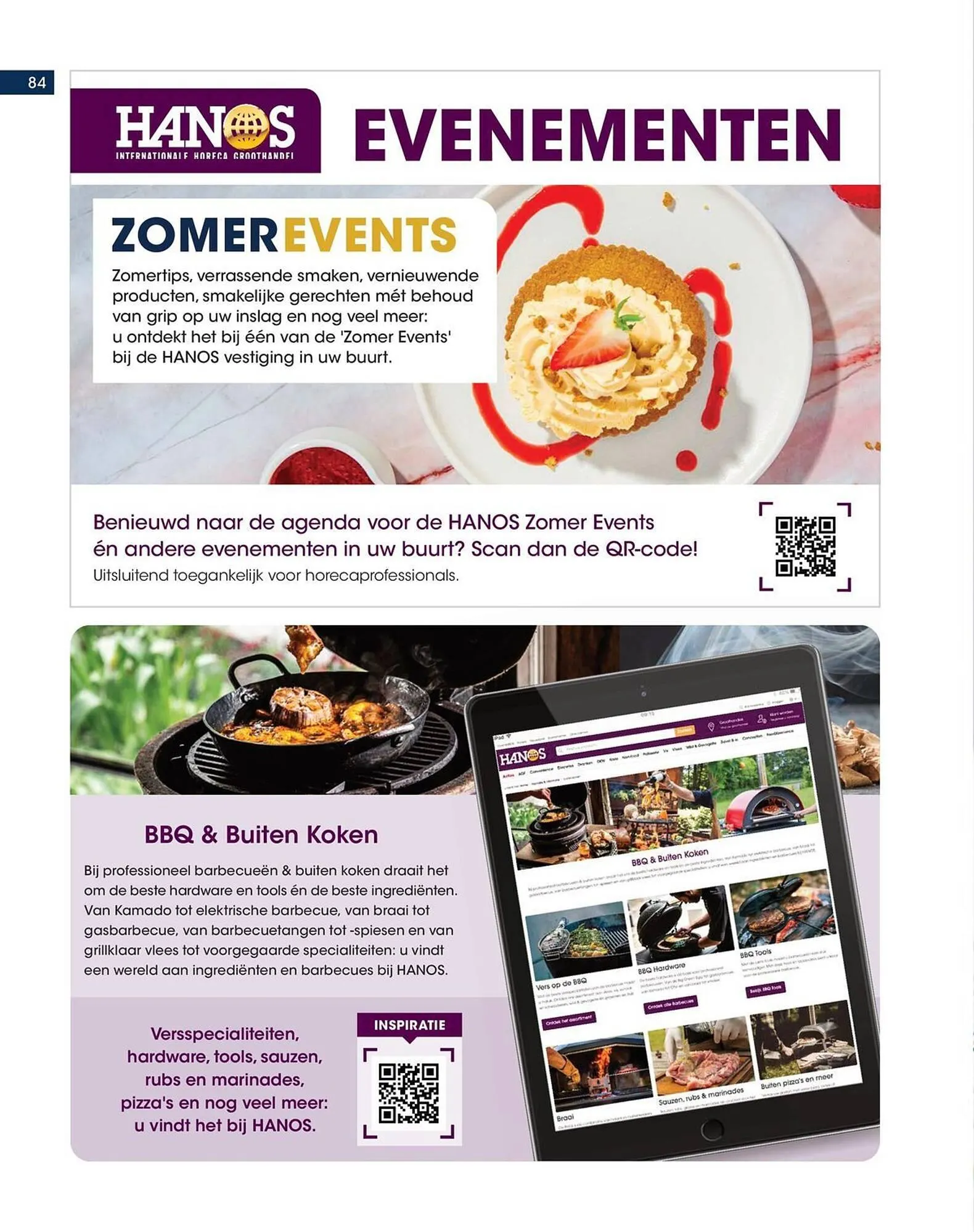 HANOS magazine van 2 juni tot 31 augustus 2025 - Folder pagina 84