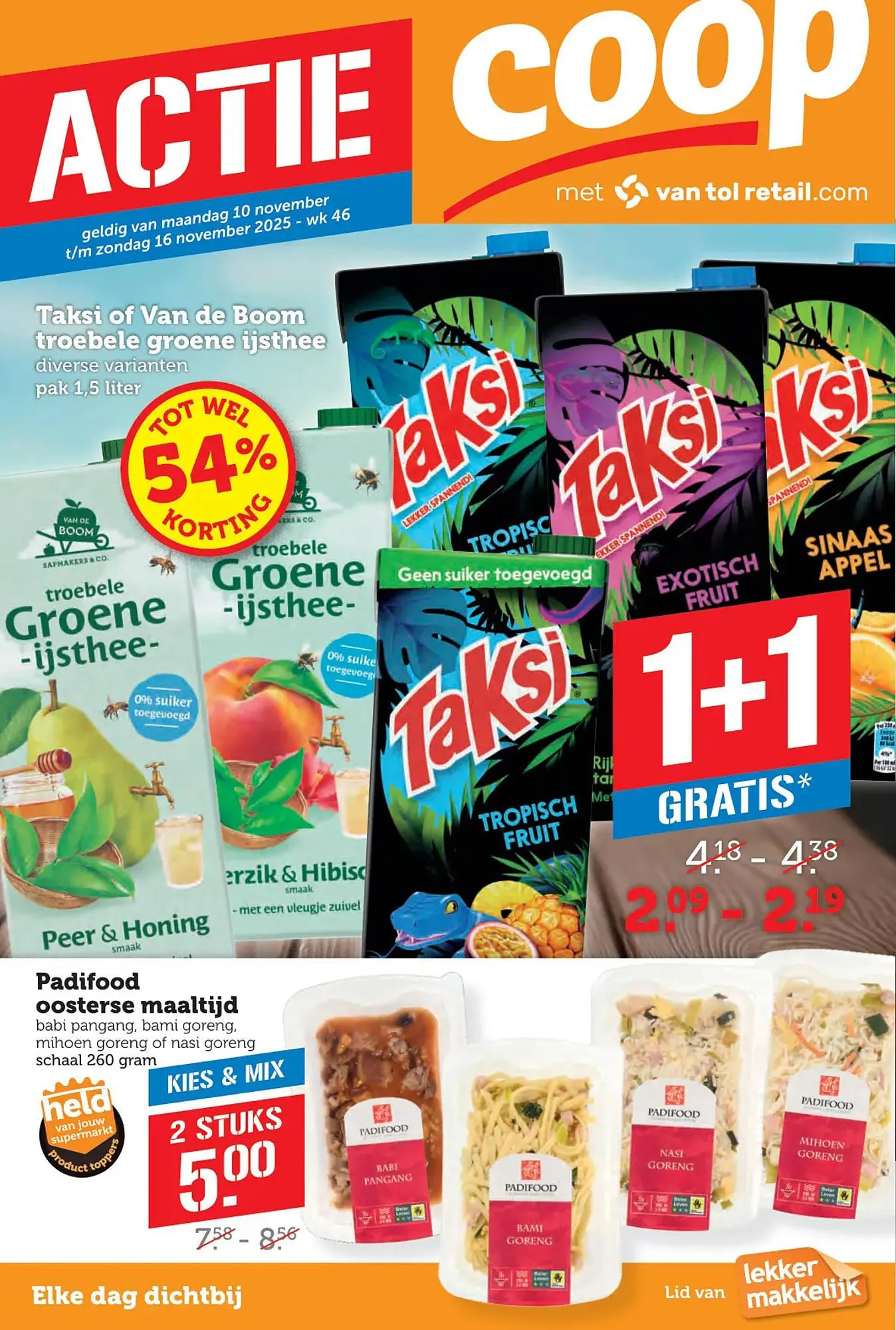 Coop folder van 10 november tot 16 november 2025 - Folder pagina 1