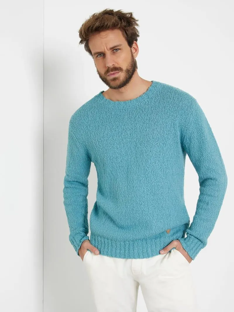 Pullover rundhalsausschnitt