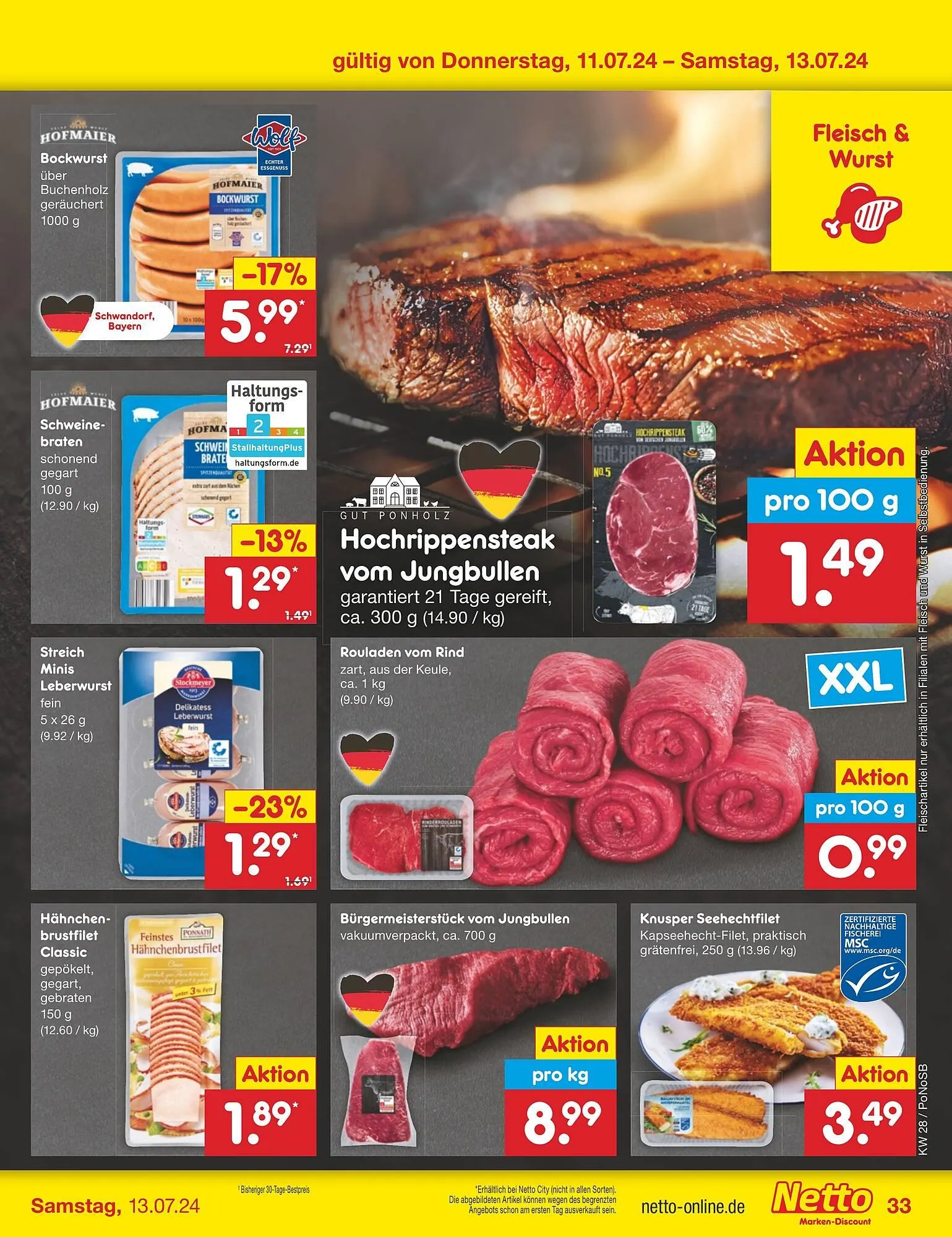 Netto Marken-Discount DE folder van 8 juli tot 13 juli 2024 - Folder pagina 43