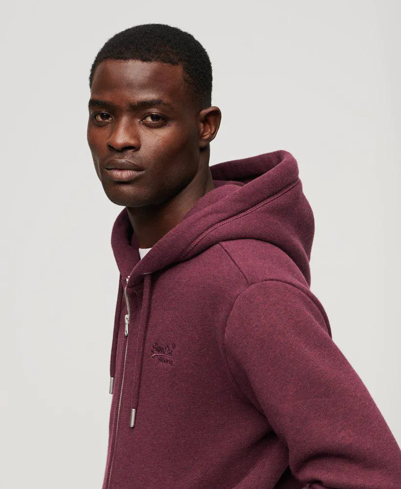 Essential Logo hoodie met rits