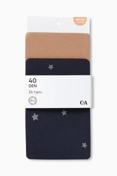 Set van 2 - panty - 40 DEN