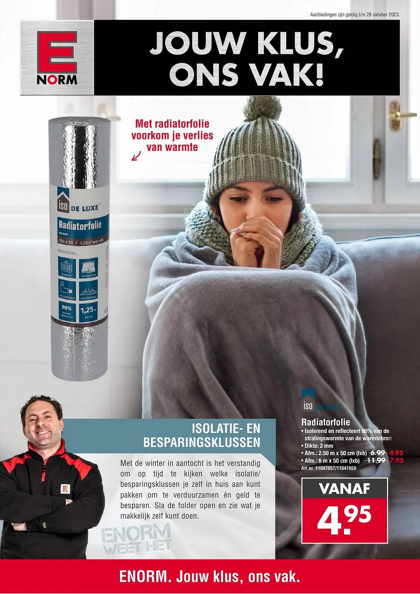 Enorm folder van 17 oktober tot 28 oktober 2023 - Folder pagina 1