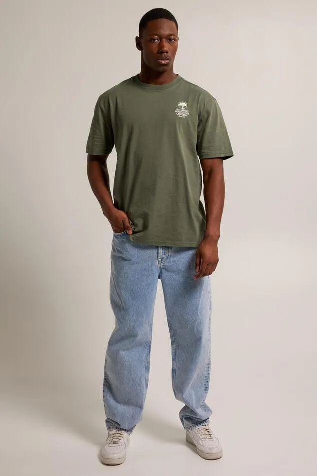 Relaxed fit T-shirt met printopdruk