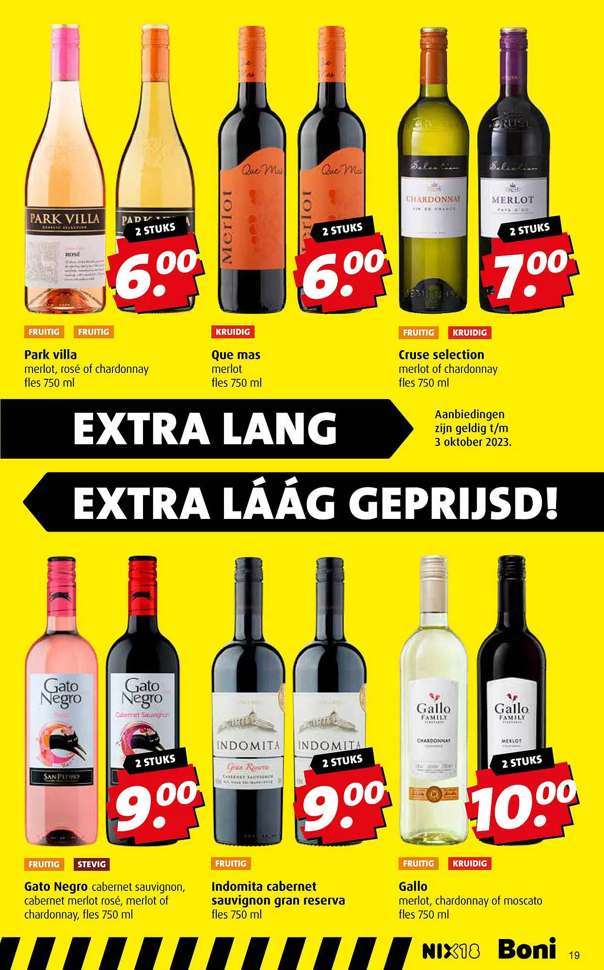 Boni folder van 13 september tot 19 september 2023 - Folder pagina 19