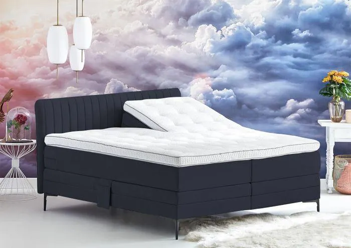 Cinderella Elektrische Boxspring Desire Wave Compleet - Antraciet