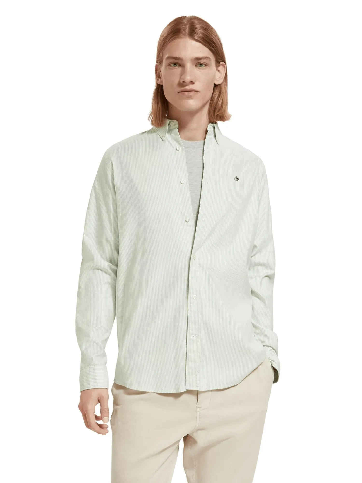 Oxford striped shirt