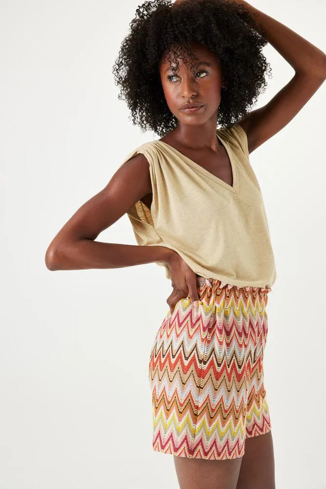 garcia short met patroon