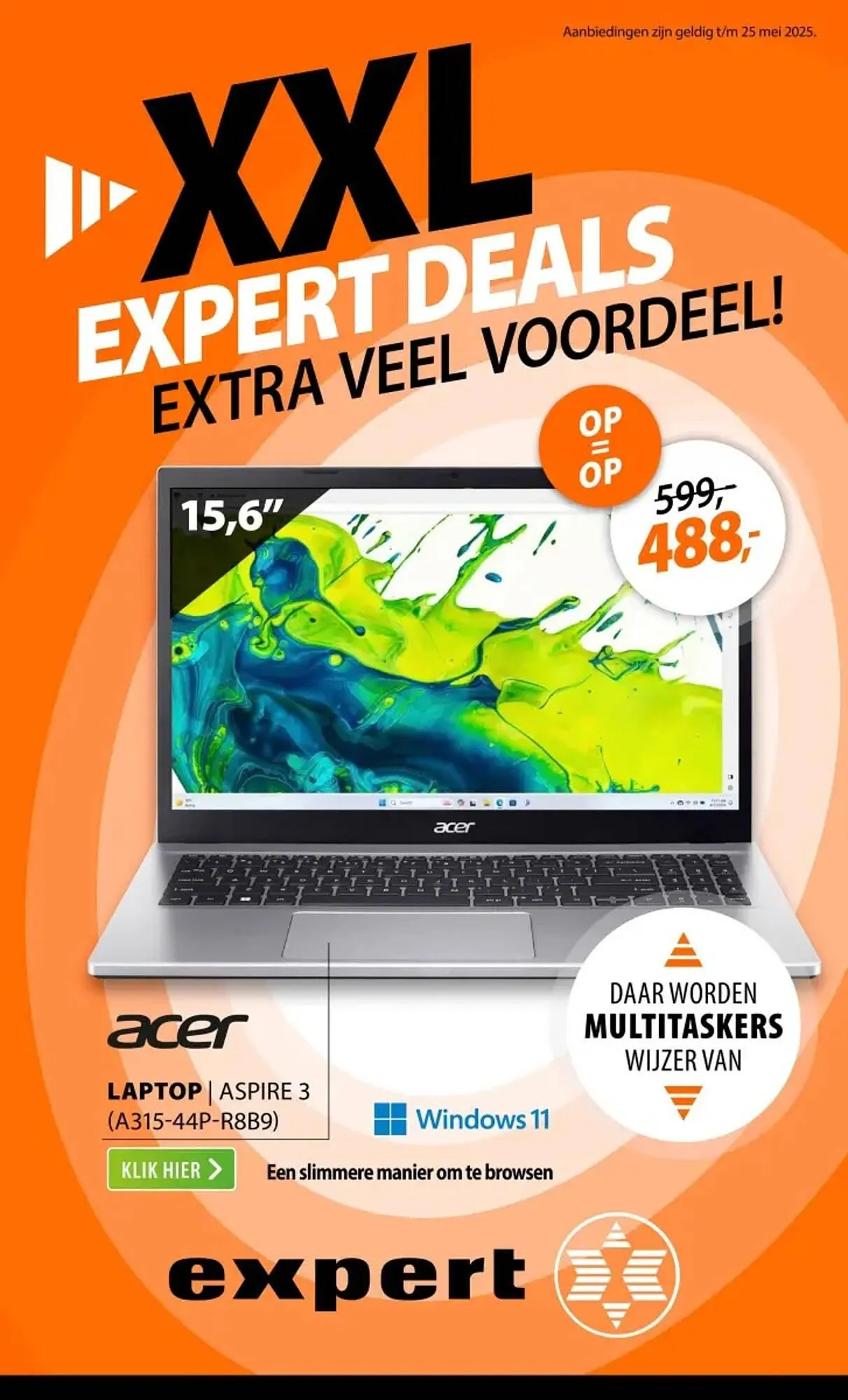 Expert folder van 19 mei tot 25 mei 2025 - Folder pagina 1