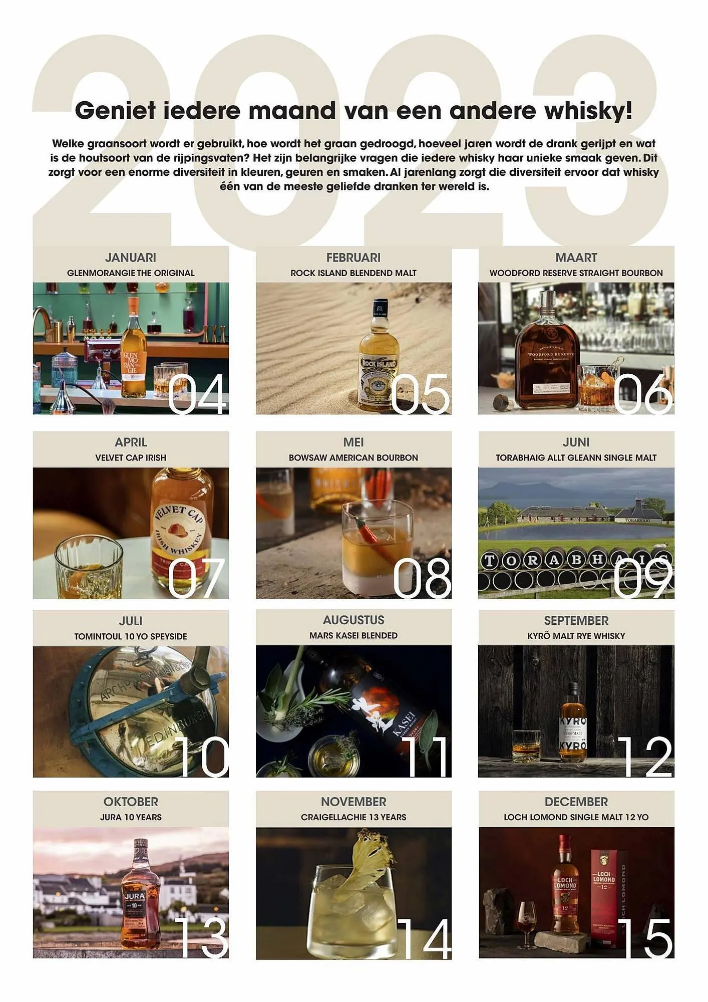 HANOS folder - Whisky van 1 januari tot 31 december 2023 - Folder pagina 3
