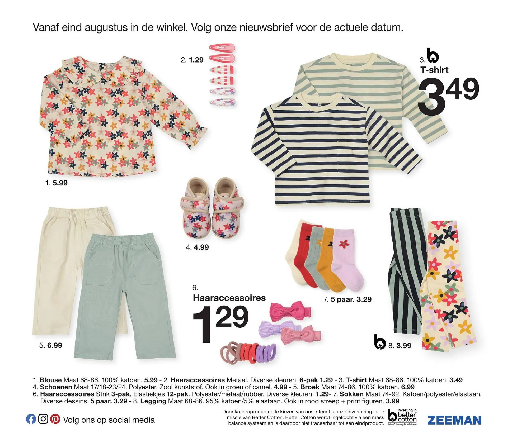 Zeeman baby folder van 29 juli tot 22 december 2024 - Folder pagina 25