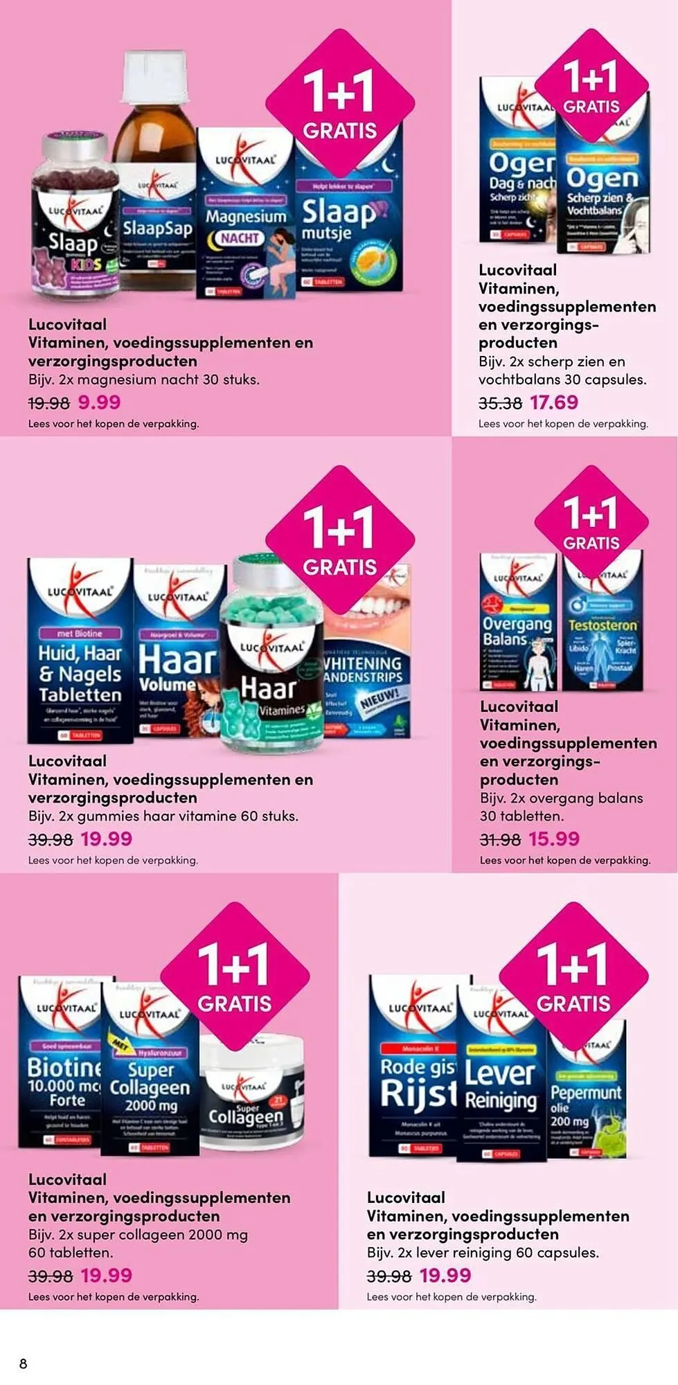 Drogisterij Visser folder van 30 maart tot 12 april 2026 - Folder pagina 8