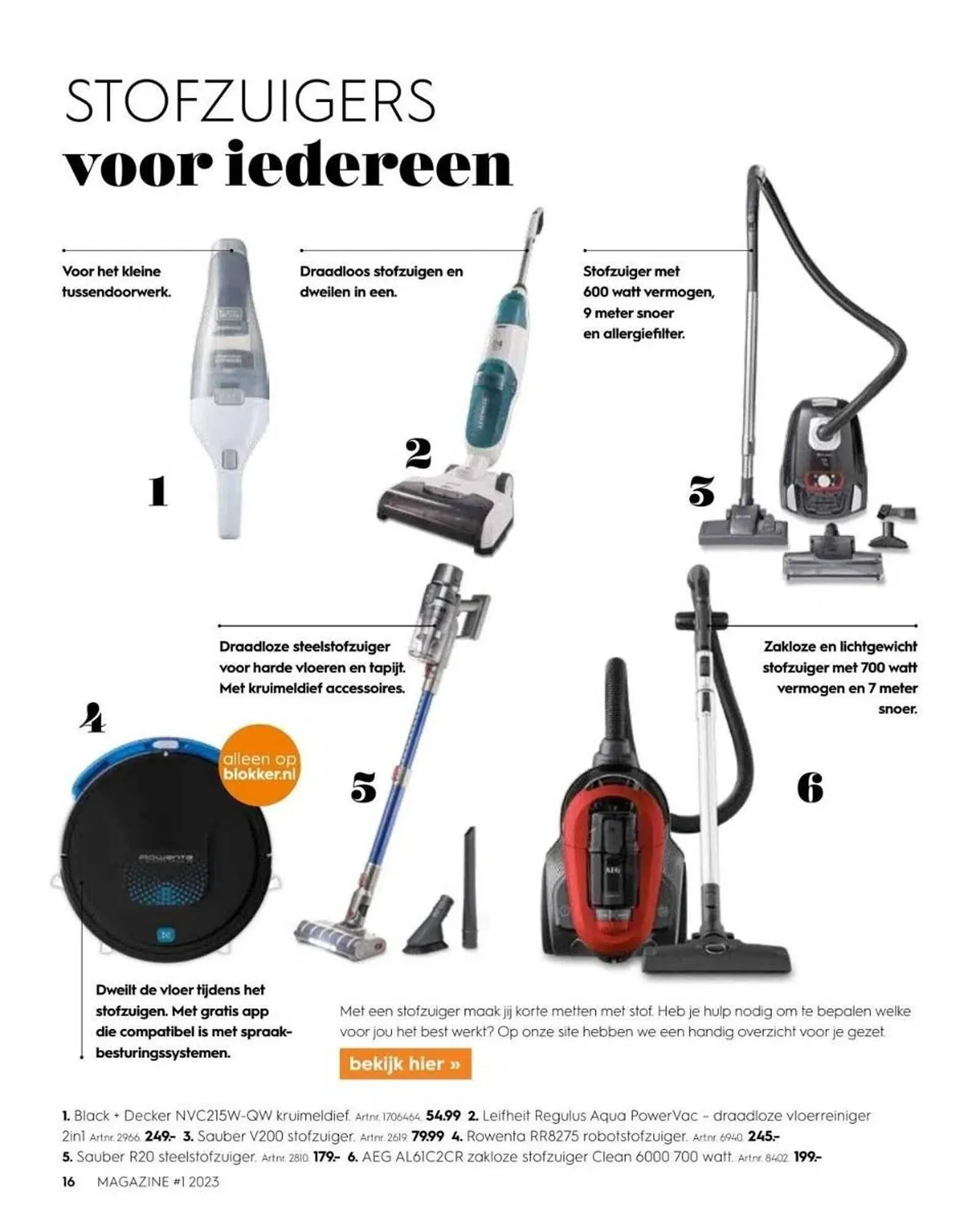 Blokker magazine van 23 januari tot 31 december 2023 - Folder pagina 16