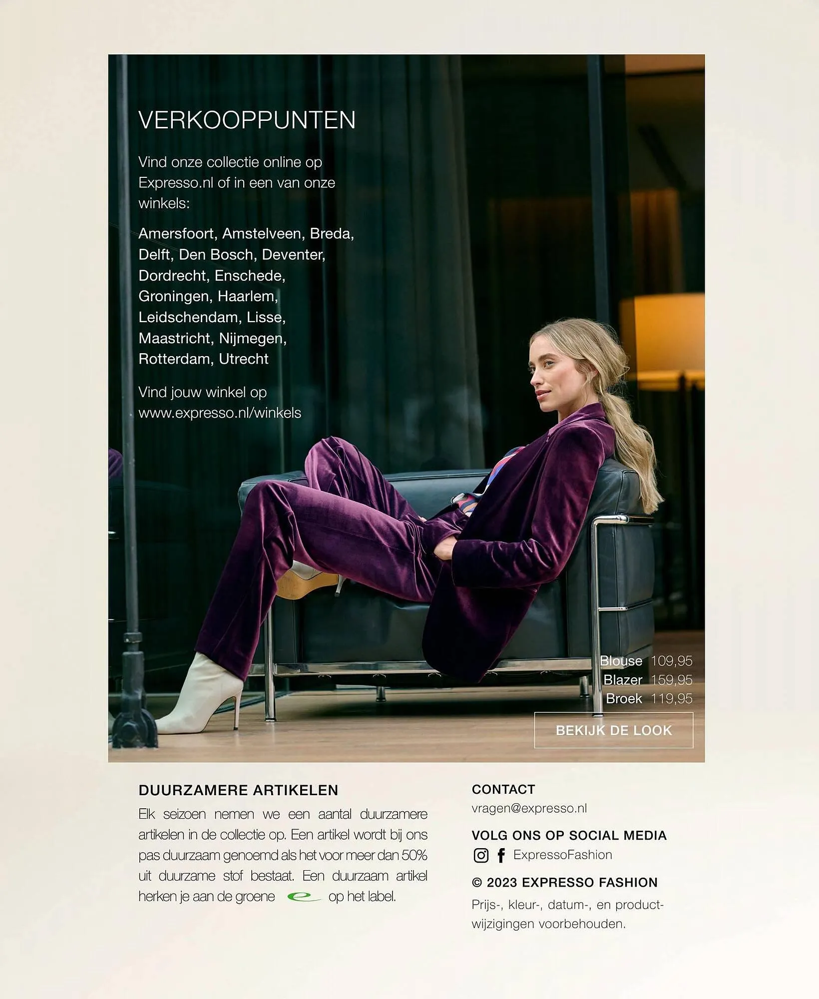 Expresso folder van 14 oktober tot 21 december 2023 - Folder pagina 16
