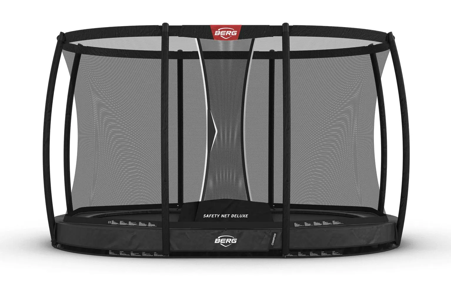 BERG Grand Champion InGround 350 Grey + Safety Net Deluxe