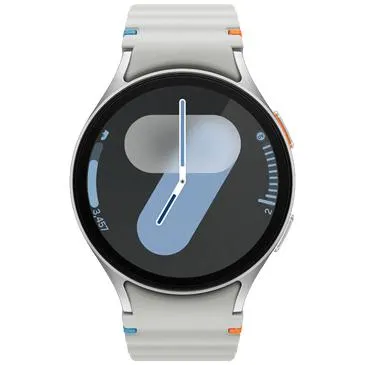 Samsung Galaxy Watch 7 44mm Zilver (Zilveren Rubberen Band)