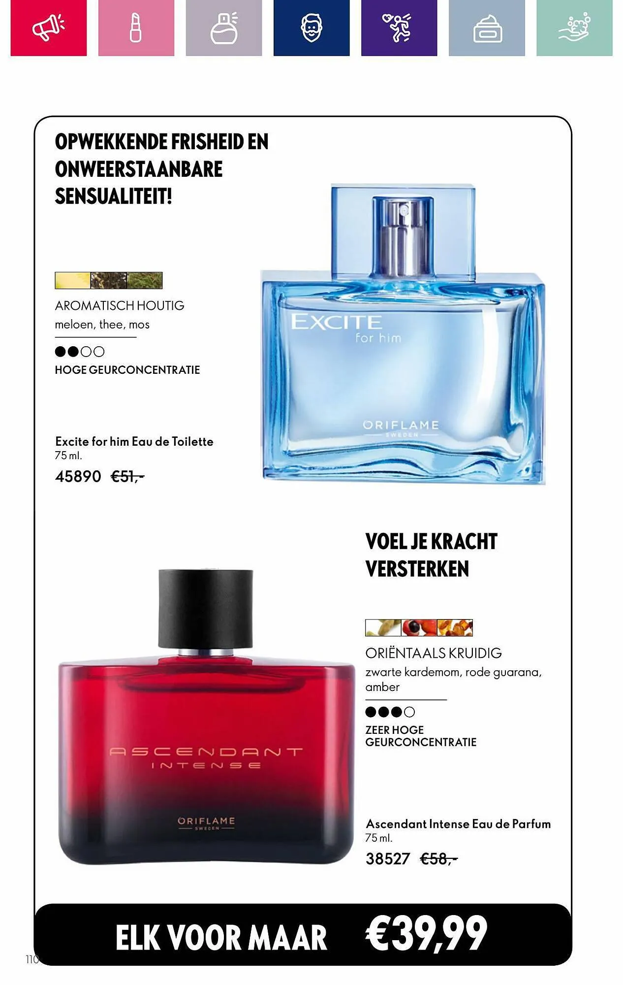 Oriflame folder van 25 oktober tot 7 november 2023 - Folder pagina 110