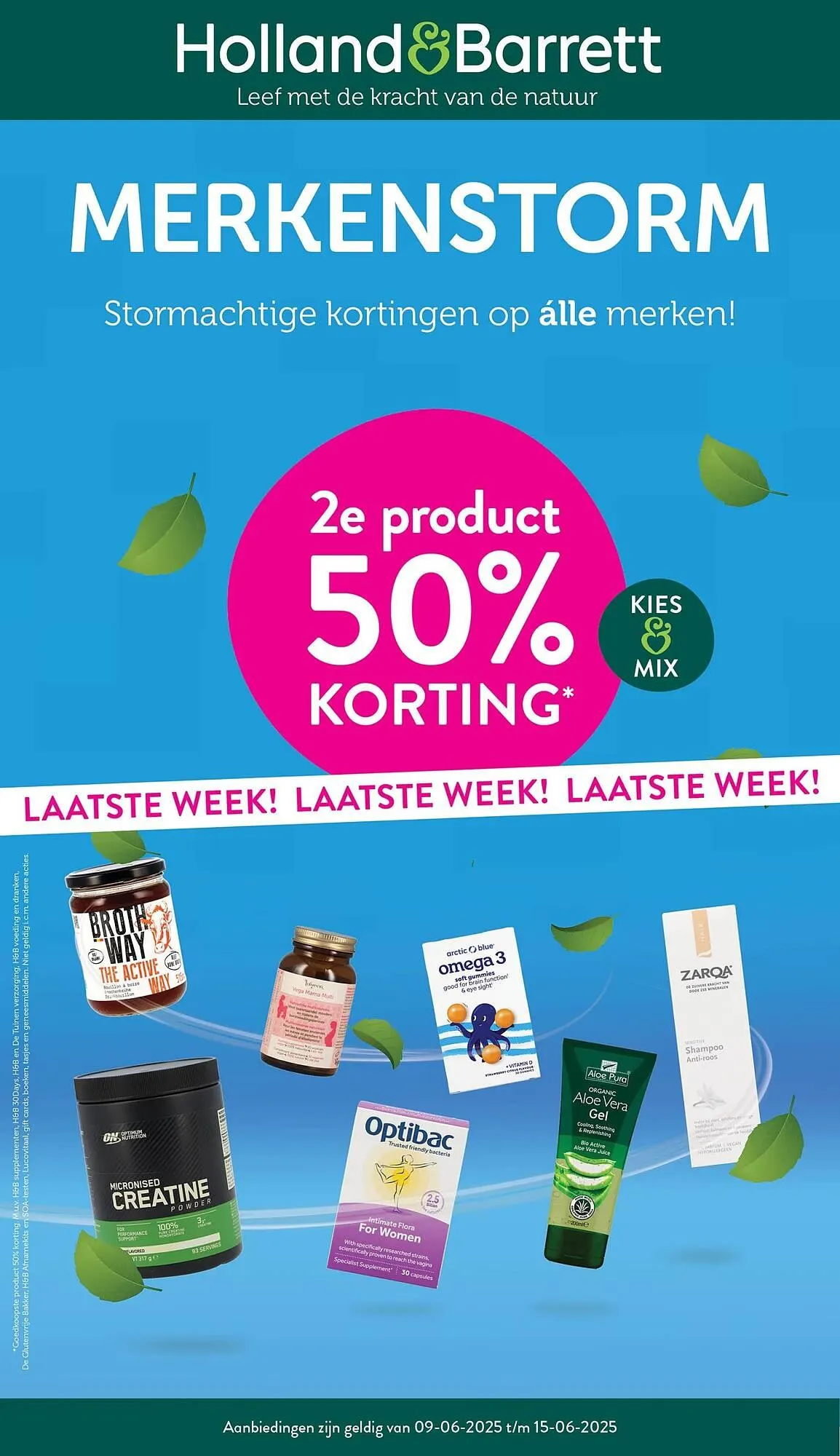 Holland & Barrett folder van 9 juni tot 15 juni 2025 - Folder pagina 1