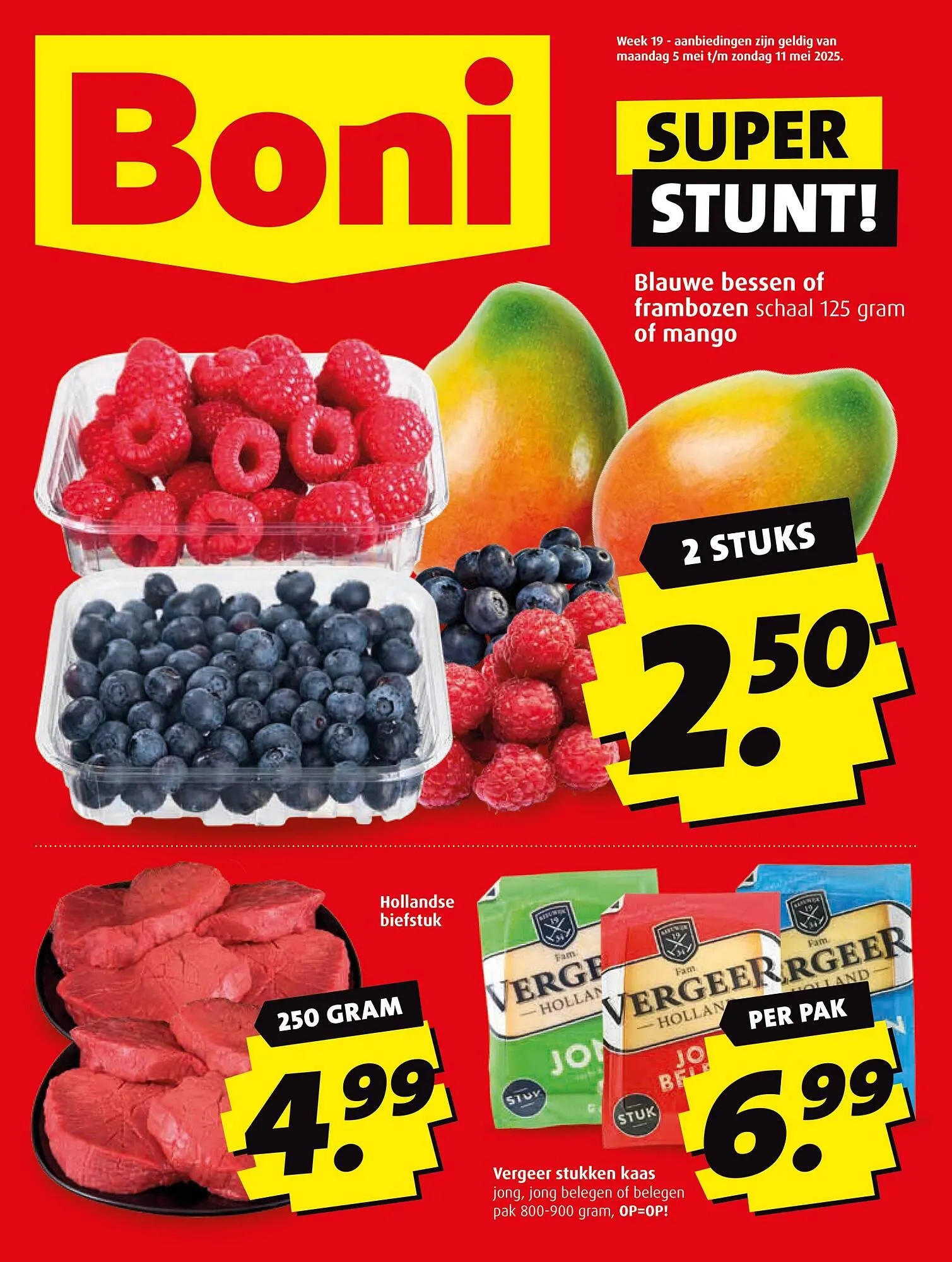 Boni folder van 5 mei tot 11 mei 2025 - Folder pagina 1
