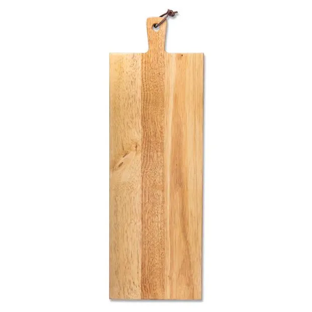Blokker serveerplank Joyce - rubberwood - 60x20cm