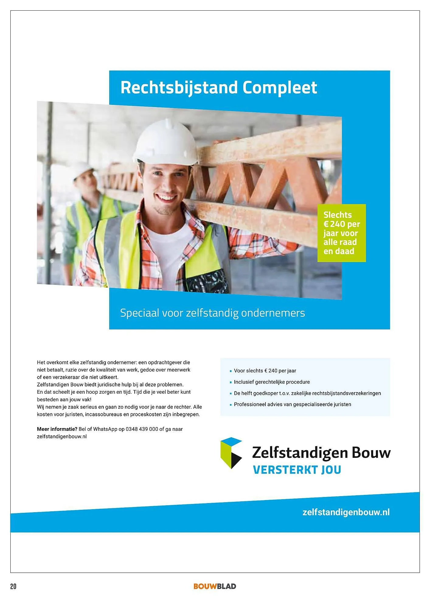 Bouwpartner Bouwblad folder van 1 september tot 30 september 2023 - Folder pagina 20