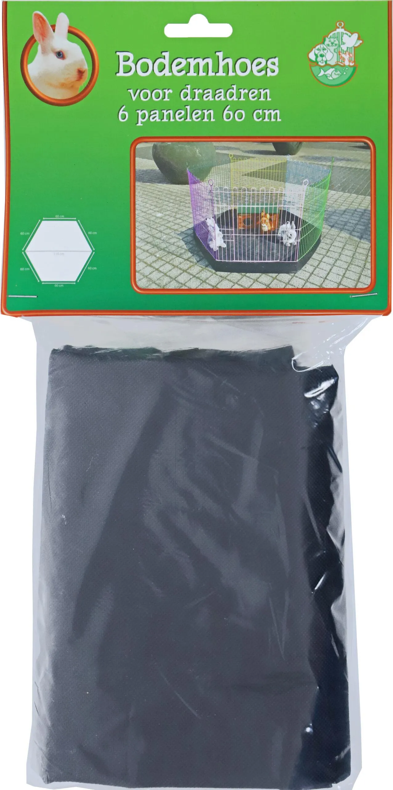 Bodemhoes draadren zwart