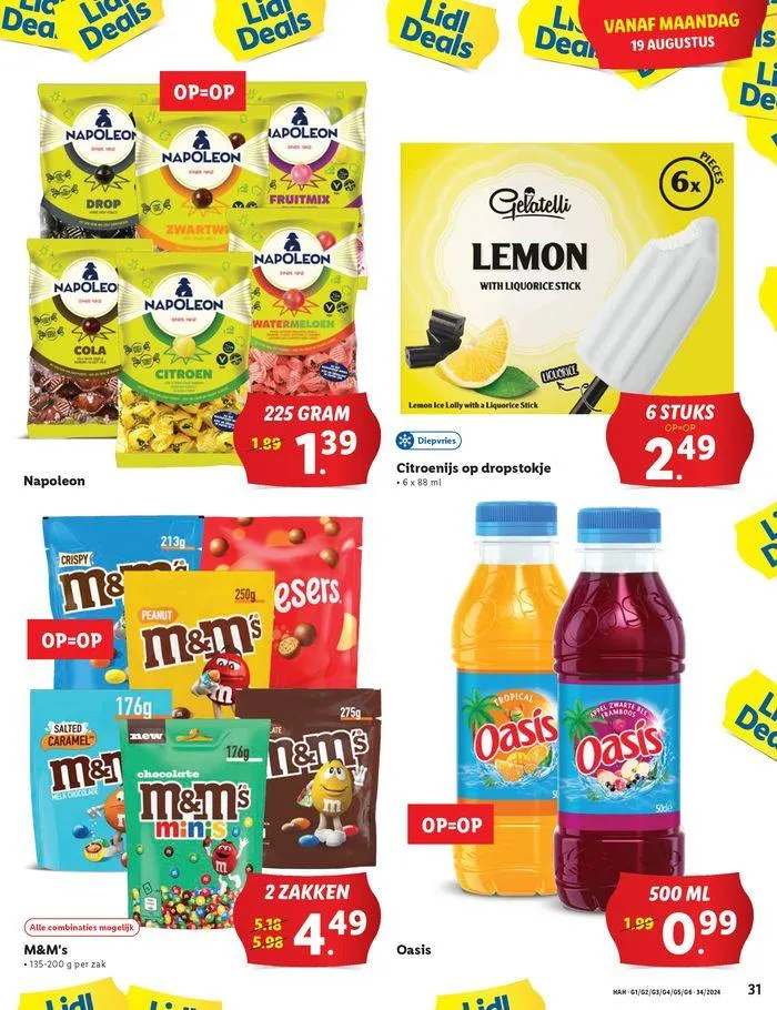 Actuele deals en aanbiedingen van 15 augustus tot 28 augustus 2024 - Folder pagina 9