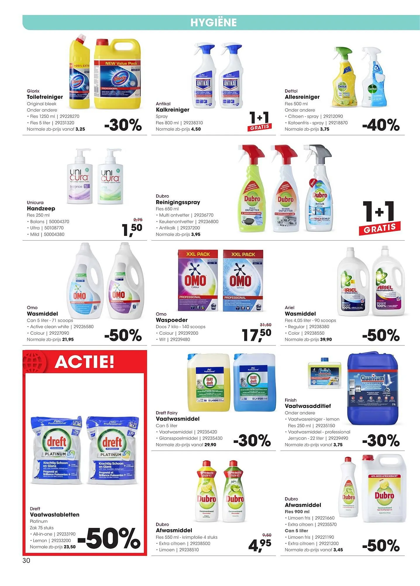 HANOS folder van 9 maart tot 22 maart 2026 - Folder pagina 30