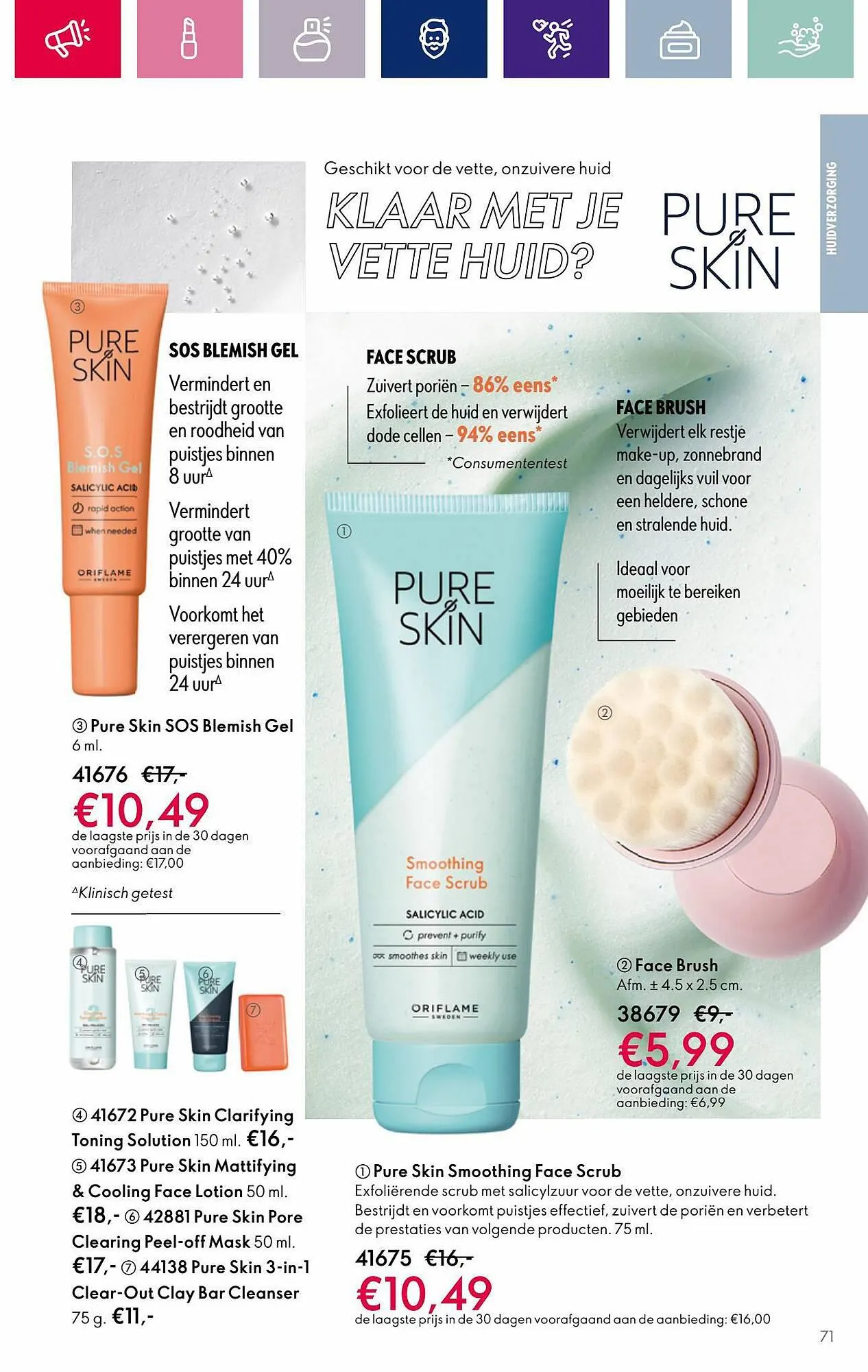 Oriflame folder van 25 oktober tot 7 november 2023 - Folder pagina 71