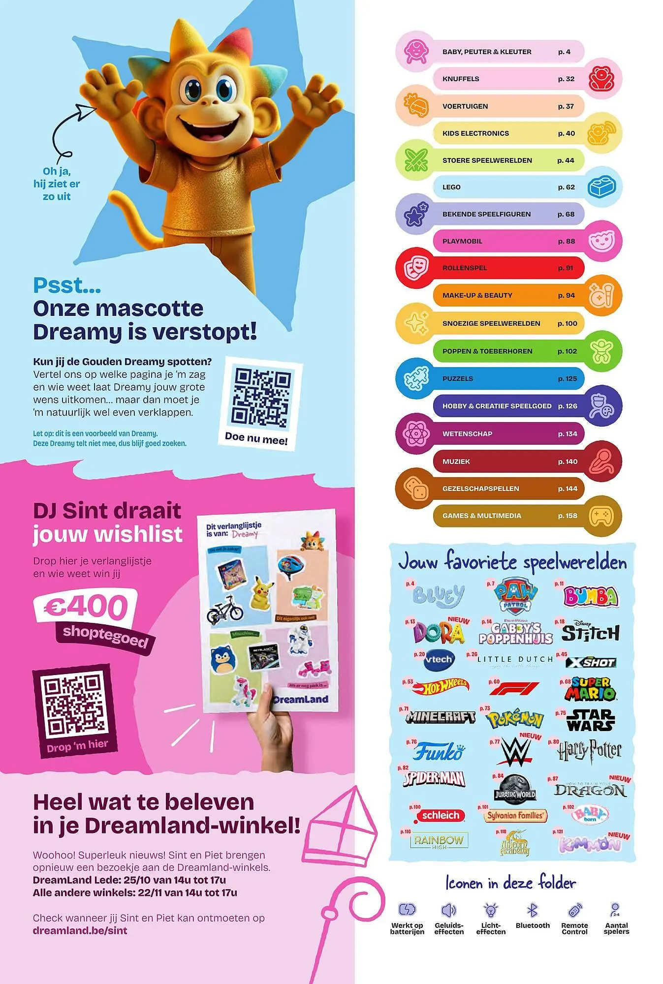 Dreamland Sint folder van 17 oktober tot 7 december 2025 - Folder pagina 3