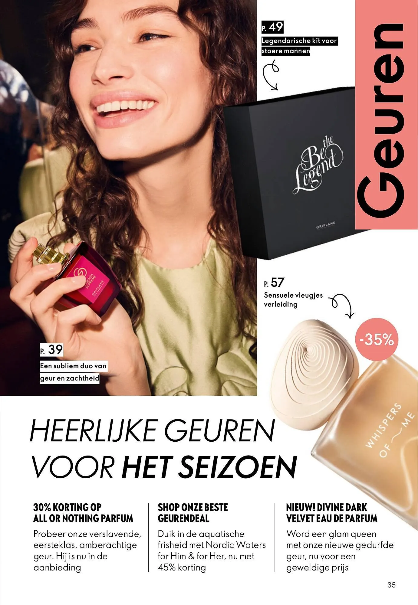 Oriflame brochure van 19 november tot 9 december 2025 - Folder pagina 35