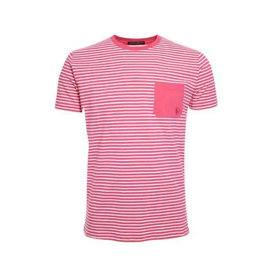 Gestreept T-shirt Rood Wit