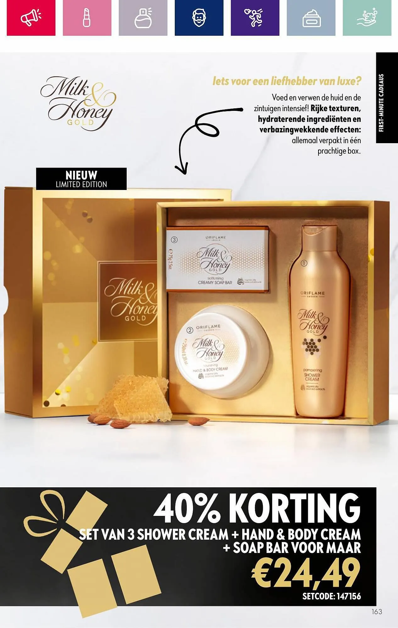 Oriflame folder van 25 oktober tot 7 november 2023 - Folder pagina 163