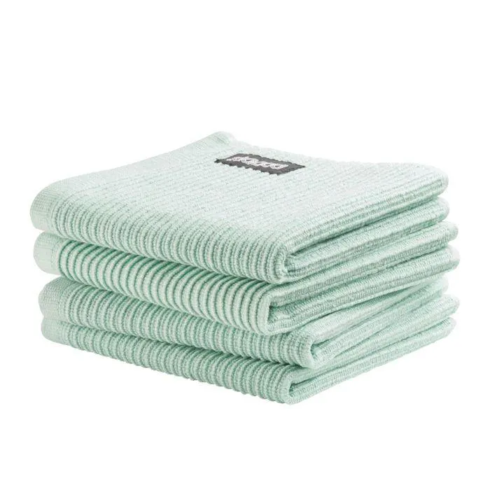DDDDD Vaatdoek Basic Clean 30x30cm - pastel green - set van 4