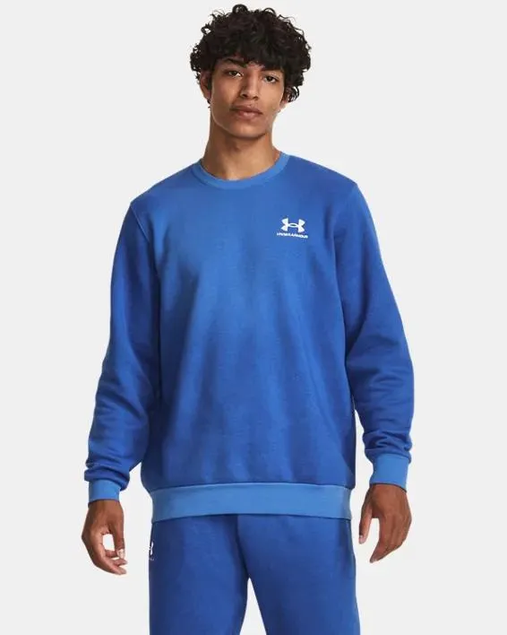 Herenshirt UA Essential Fleece met ronde hals